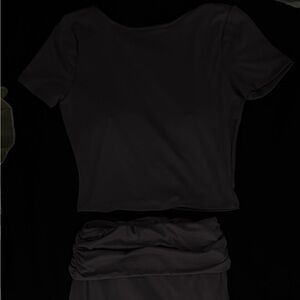 Fashion Nova Purple Skirt Set